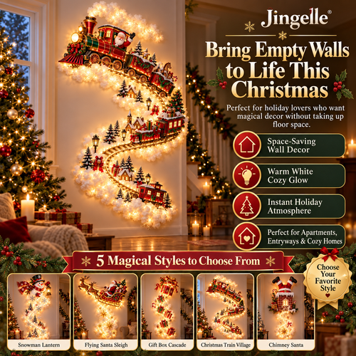 Jingelle™ Glowing Christmas Wall Display