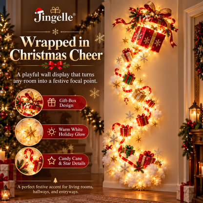 Jingelle™ Glowing Christmas Wall Display